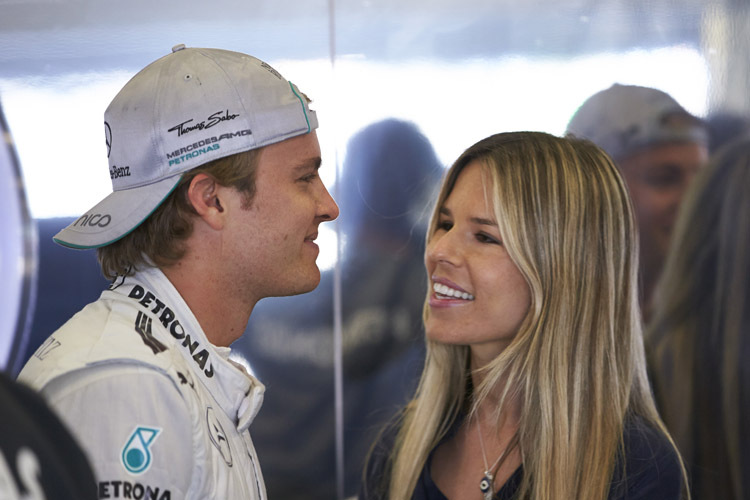 Umfangreiche Hochzeitsplanung: Nico Rosberg und seine Verlobte Vivian Sibold