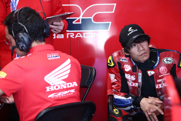 Honda-Testfahrer Tetsuta Nagashima