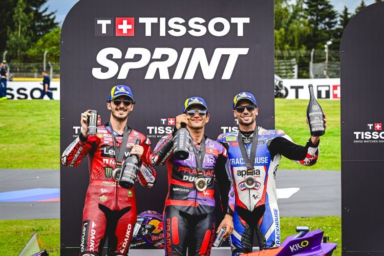 Sprint - Francesco Bagnaia, Jorge Martin & Miguel Oliveira