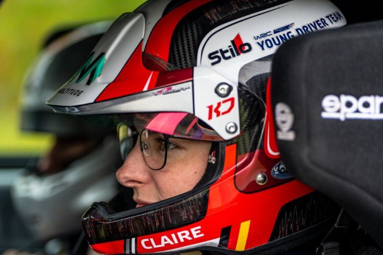 Claire Schönborn und Michael Wenzel konzentriert vor dem Start
