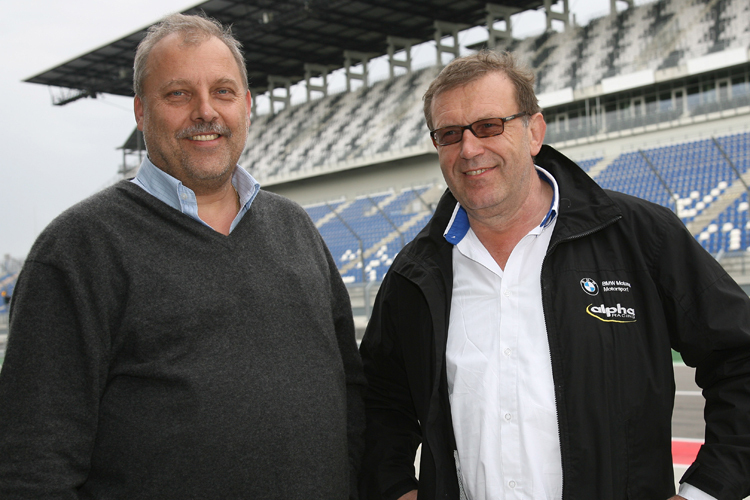 Josef Hofmann (li.) und Josef Meier haben den Lausitzring verkauft