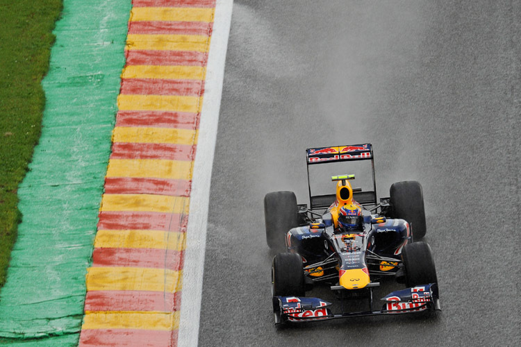 Neuer Red-Bull-Vertrag und wieder Bestzeit im Regen: Mark Webber