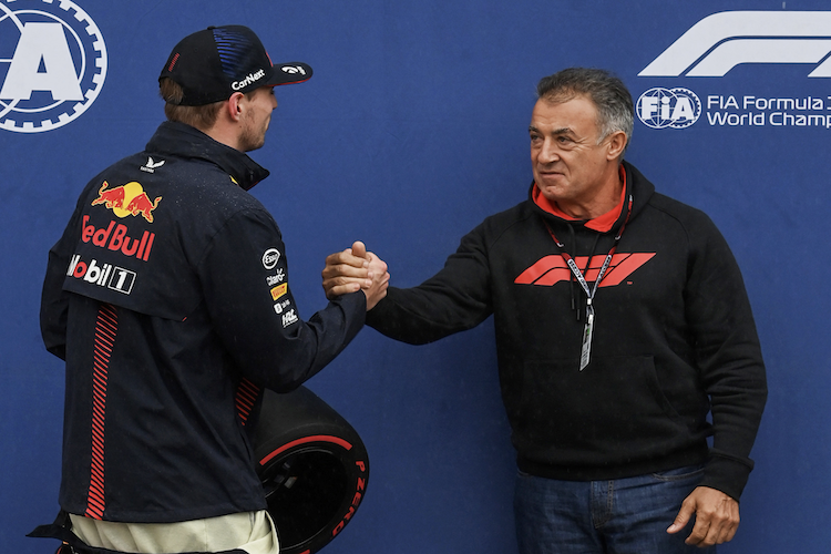 Max Verstappen und Jean Alesi
