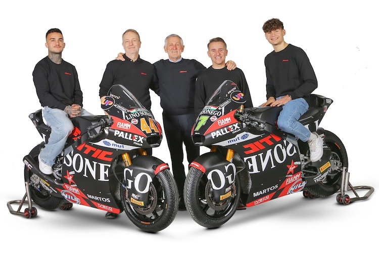 «Fantic Racing Lino Sonego» mit Aron Canet und Barry Baltus