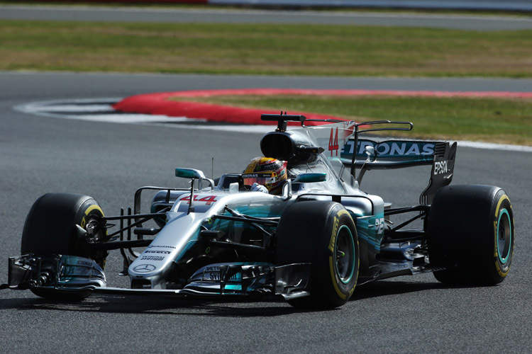 Lewis Hamilton blieb 78 Tausendstel langsamer als sein Teamkollege