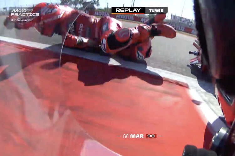 Marc Márquez stürzte zweimal