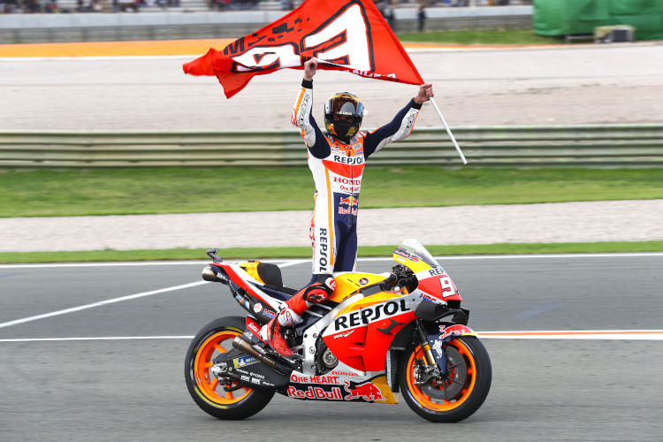 Der bisher letzte MotoGP-Sieg von Honda: Marc Márquez 2019 in Valencia