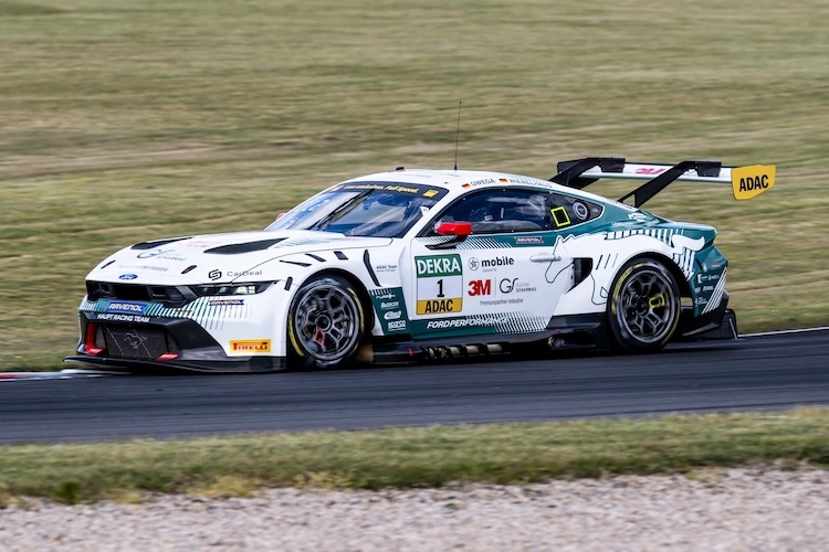 Finn Wiebelhaus war der Trainingsschnellste am Freitag beim ADAC GT Masters auf dem Lausitzring