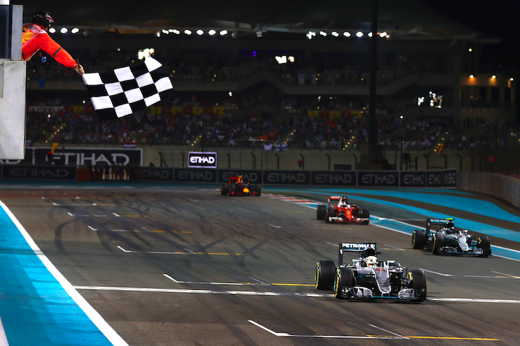 WM-Finale 2016: Lewis Hamilton gewinnt, Nico Rosberg ist mit Rang 2 Weltmeister