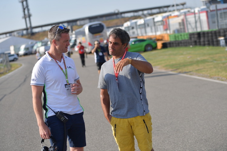 JPM und Ralf Schumacher in Hockenheim 2019