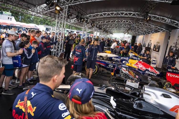 Die Ausstellung in der F1 Fan Zone begeisterte die GP-Besucher in Spielberg schon im vergangenen Jahr