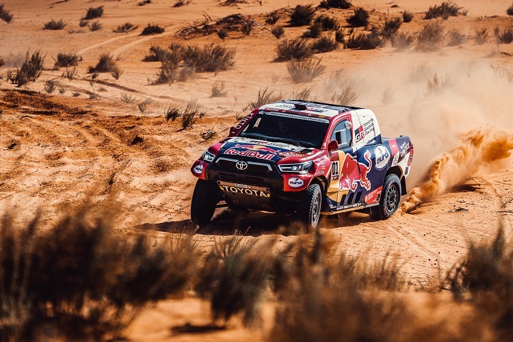 Nasser Al-Attiyah kämpft weiter um vierten Triumph