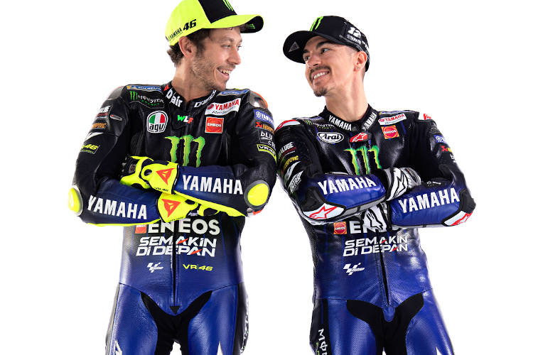 Valentino Rossi und Maverick Viñales: 2020 noch einmal Teamkollegen