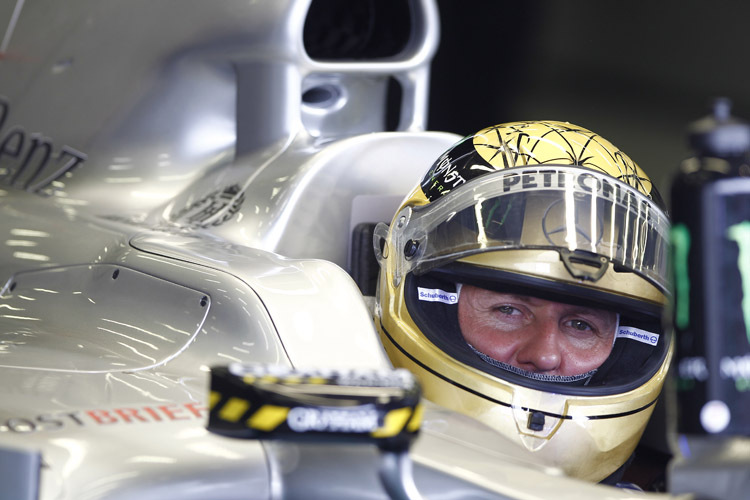 Schumi kehrte in eine andere Formel 1 zurück