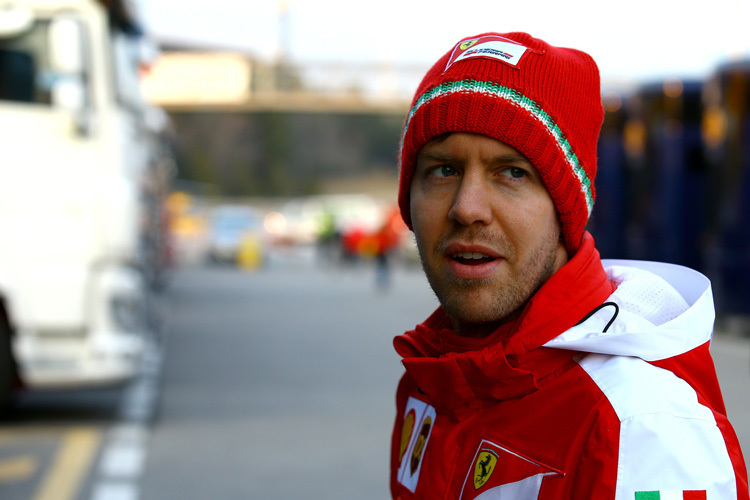 Sebastian Vettel darf heute in Barcelona testen