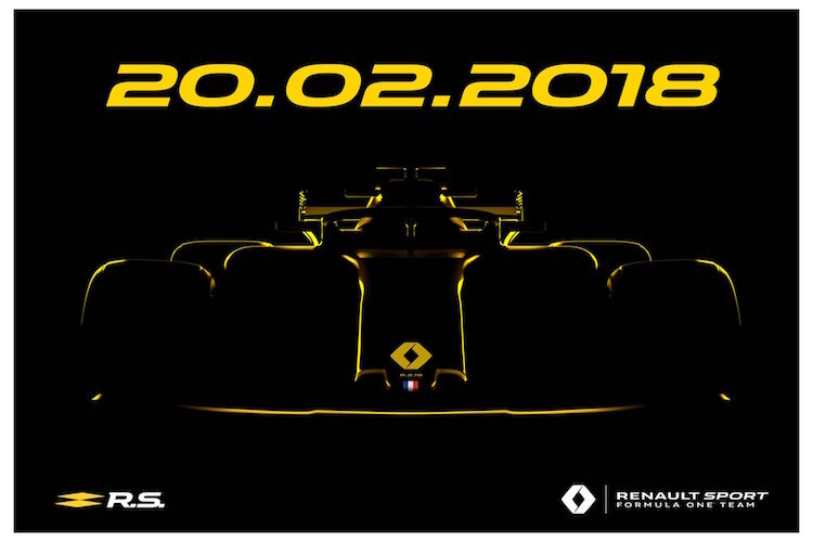 Renault hat den Präsentationstermin 2018 bestätigt