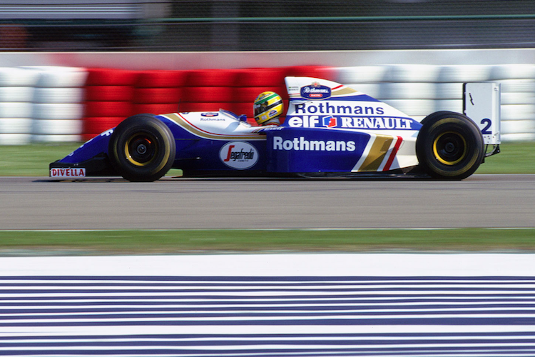 Ayrton Senna 1994 im Williams-Renault