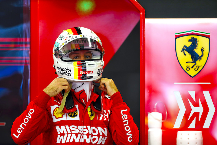 Sebastian Vettel: Helm ab bei Ferrari