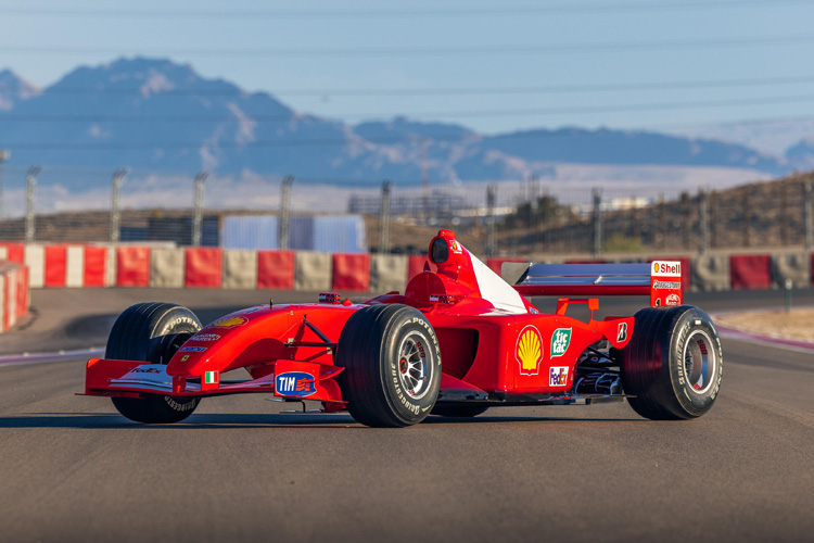 Michael Schumacher: Ferrari F2001 under the hammer