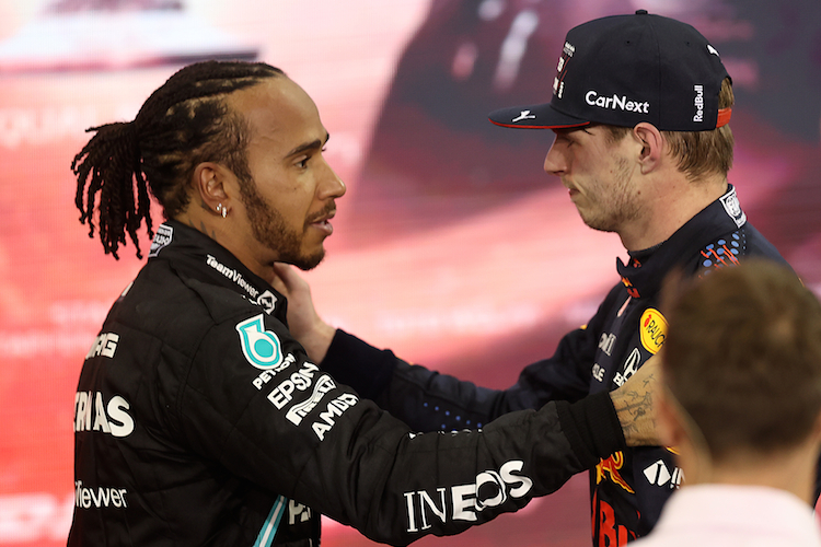Über Lewis Hamilton sagt der Formel-1-Champion: «Er ist einer der grössten Rennfahrer, die es je gab»