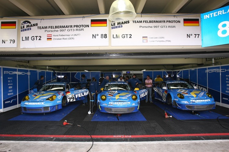 3 Porsche bei Felbermayr-Proton gab es schon 2007 in Interlagos