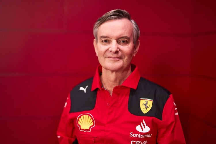 Ferrari-Ingenieur Thierry Baritaud weiss, welche Teile des Motors auf dem Circuit de Spa-Francorchamps besonders belastet werden