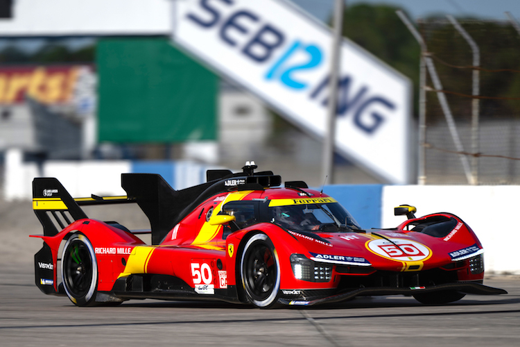 Der neue Sportwagen von Ferrari, aktuell in Sebring