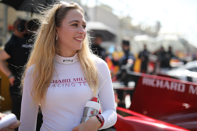 Sophia Flörsch sagt über ihren Formel-1-Traum: «Mit 21 Jahren darf und sollte ich dieses Ziel weiterverfolgen»