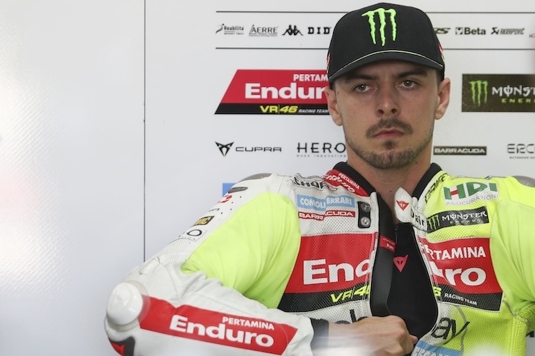 Bitter: Platz 18 nach Tag 1 für GP25-Pilot Fabio Di Giannantonio