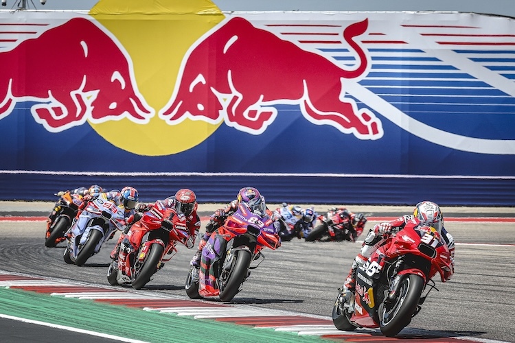 Pedro Acosta mit 19 Jahren auf dem Weg zum ersten MotoGP-Sieg und Rekord, der ausblieb. Platz 3 in Austin