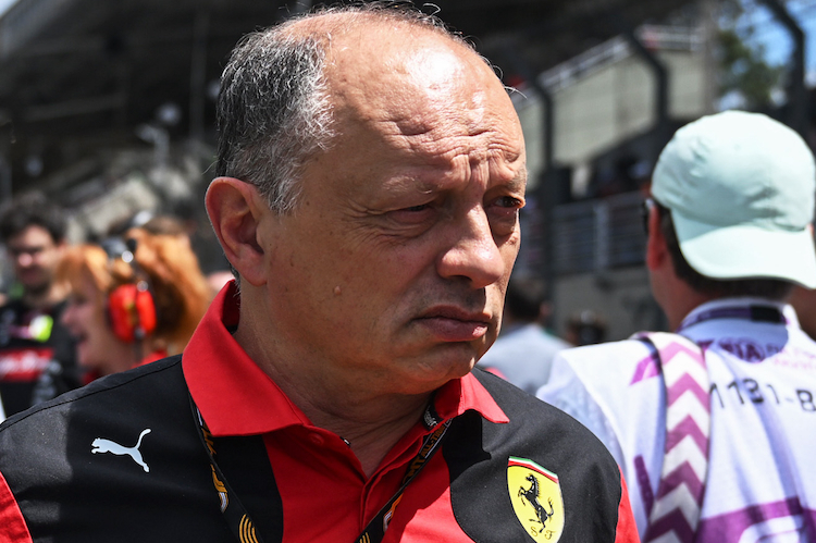 Ferrari-Teamchef Fred Vasseur: «Wir erwarten sehr kalte Bedingungen»