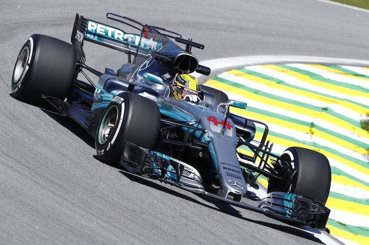 Lewis Hamilton fuhr 2017 unter einem und mit einem guten Stern