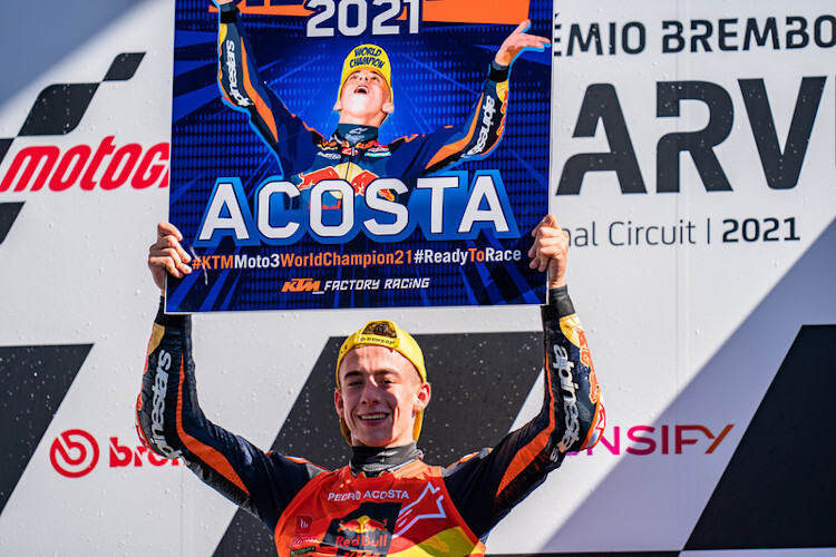 Moto3-Weltmeister Pedro Acosta