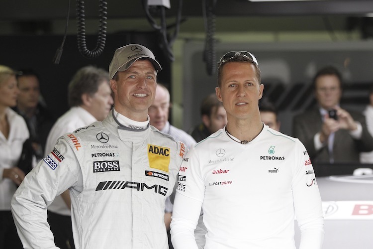 Ralf und Michael Schumacher 2012
