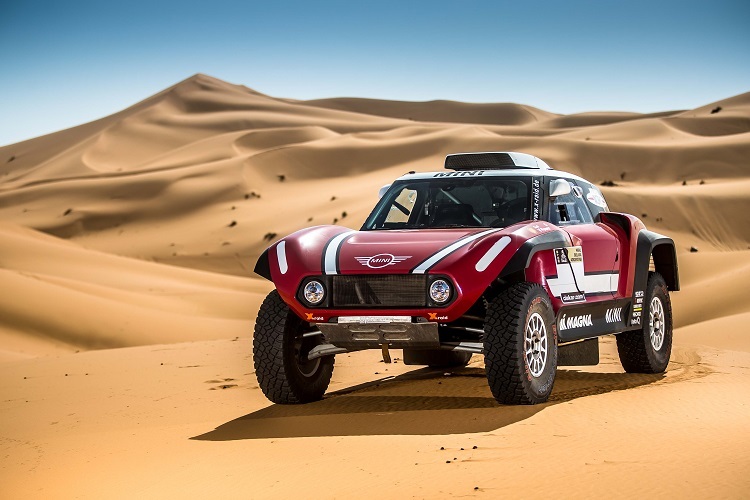 Der Mini Buggy startet erstmals bei der Rallye Dakar