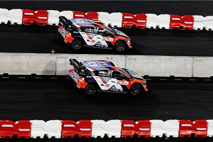 Ott Tänak und Thierry Neuville: Hyundai-Piloten im Parallelflug zu zwei WM Titeln?