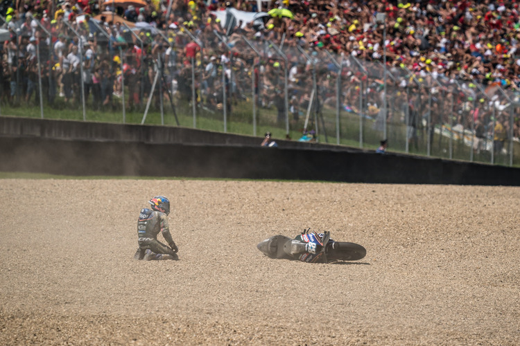 MotoGP Italia J3, Miguel Oliveira (Aprilia/AB): “Sono contento di essere tornato ma non sono riuscito a finire la gara”