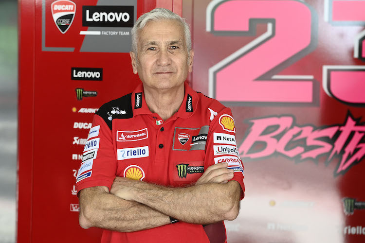 Ducati Lenovo Team Manager Davide Tardozzi : « Les champions savent gérer la pression »