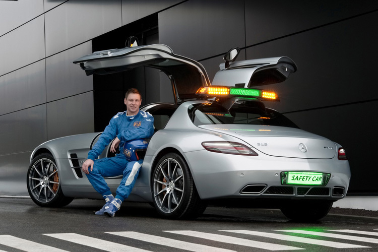 Bernd Mayländer und der Mercedes SLS AMG: Verlässliche Werte