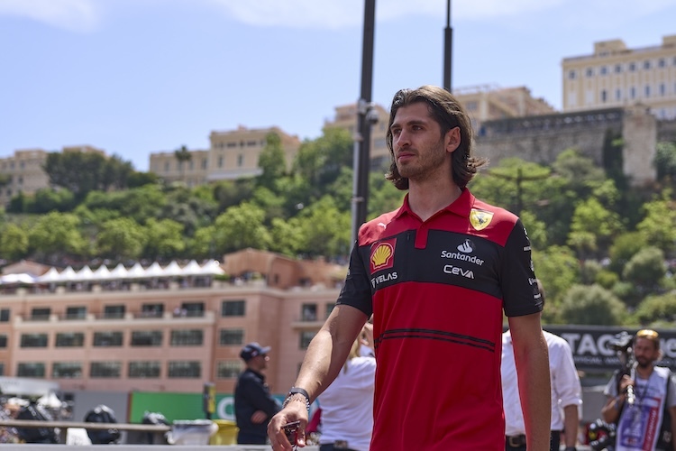 Ferrari-Fahrer Antonio Giovinazzi