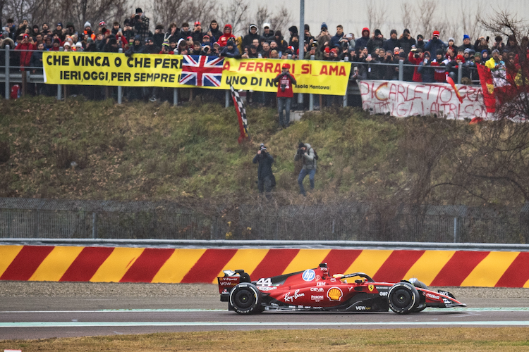 Die Tifosi haben Lewis Hamilton schnell ins Herz geschlossen