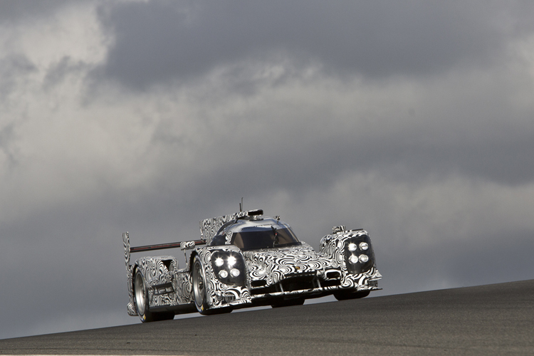 Test in Portimao mit Mark Webber