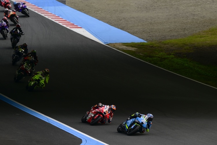 Trackhouse-Pilot Fernandez führte einen ganzen MotoGP-Schwarm an