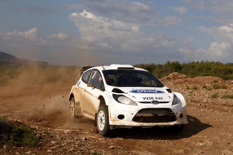 Der Ford Fiesta RS WRC im Test