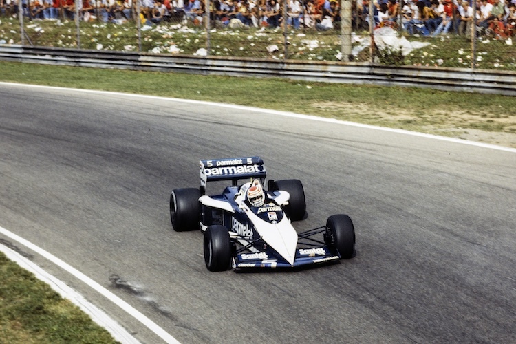 Nelson Piquet auf dem Weg zum Sieg beim Italien-GP 1983