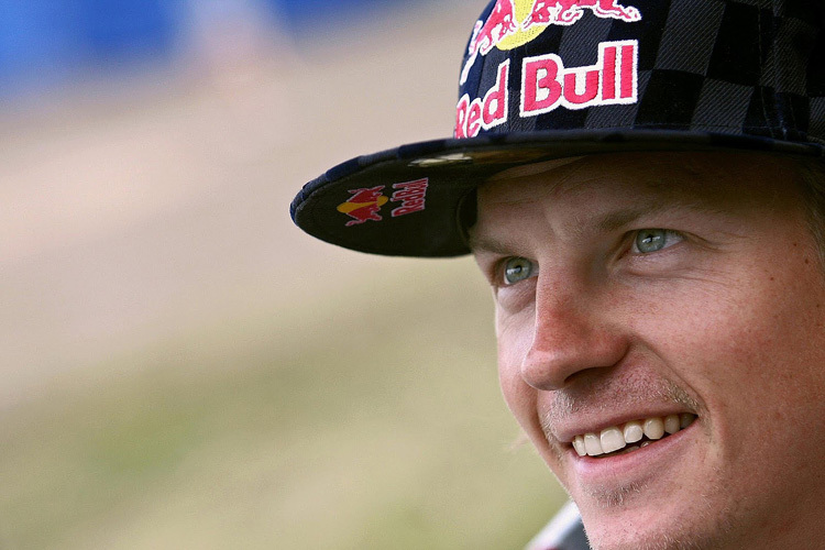 Kimi Räikkönen: Schon im Rallye-Sport mit Red Bull verbunden