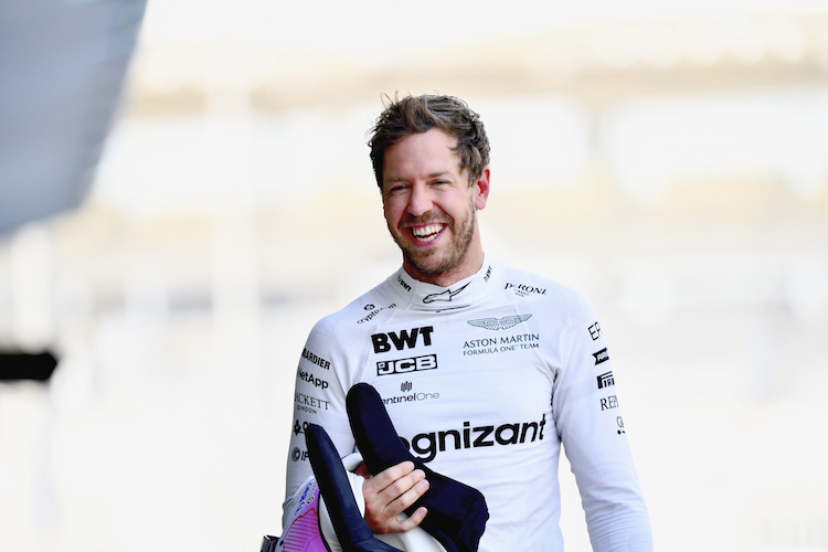 Sebastian Vettel darf zuversichtlich auf 2022 blicken