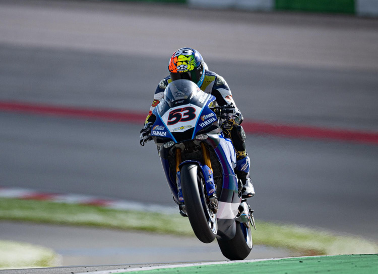 Tito Rabat in Portimao auf der Yamaha R1