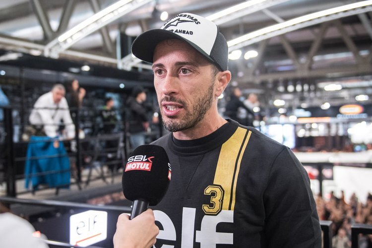 Andrea Dovizioso schaut sich jedes Superbike-Rennen an