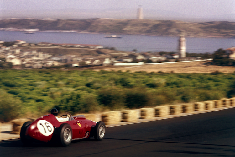 Mit Ferrari in Portugal 1959